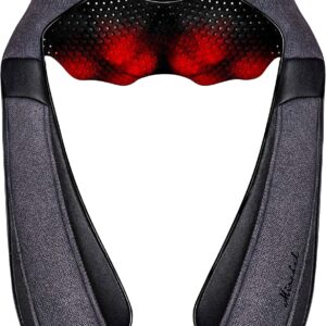 Back Massager Neck Massager with Heat, Neck and Back Massager, Shiatsu Shoulder Massager Gifts