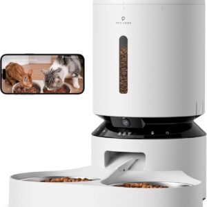 PETLIBRO Automatic Cat Feeder with Camera, 1080P HD Video with Night Vision, 5G WiFi Pet Feeder w