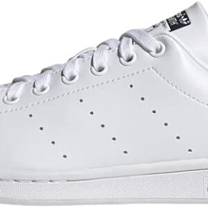 adidas Originals Men's Stan Smith (End Plastic Waste) Sneaker, White/White/Black, 8.5